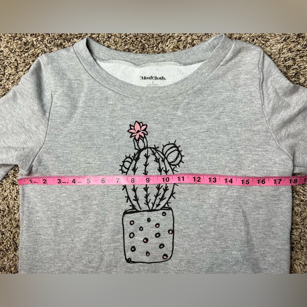Modcloth Cactus Pullover Sweater Size Small - Picture 4 of 6